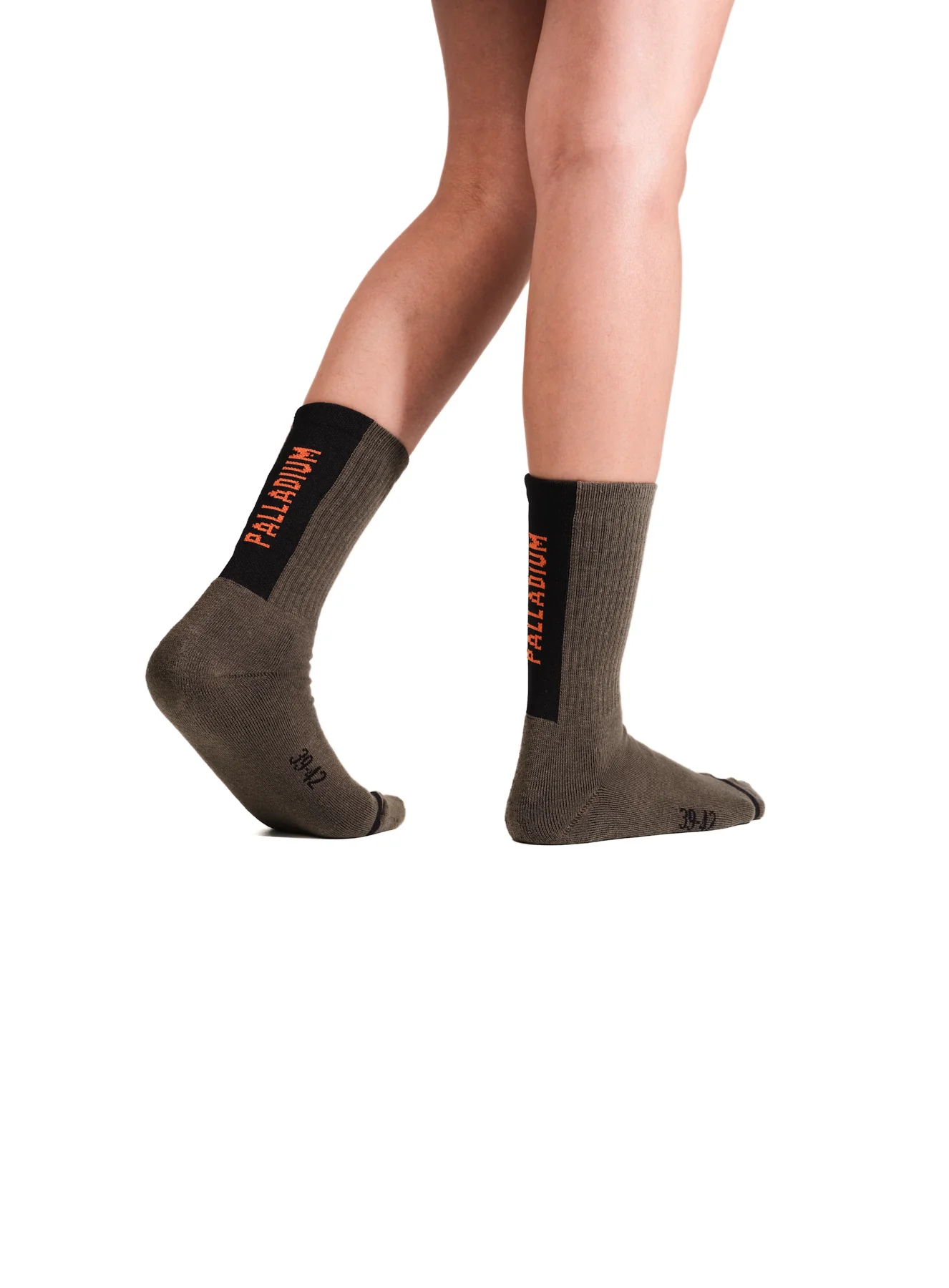 SX7384-308 | JACQUARD MID SOCKS 1 | DUSKY GREEN - Image 3